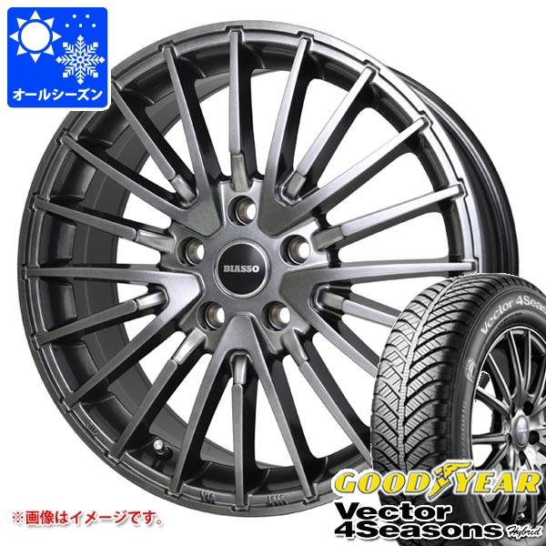 アウディ SQ2 GAD系用 オールシーズンタイヤ グッドイヤー ベクター 4シーズンズ ハイブリッド 215/55R17 94H ビアッソ BI-02