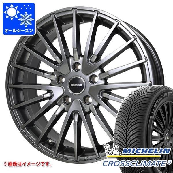 アウディ S5 8T系用 オールシーズンタイヤ ミシュラン クロスクライメート3 スポーツ 245/40R18 97Y XL ビアッソ BI-02