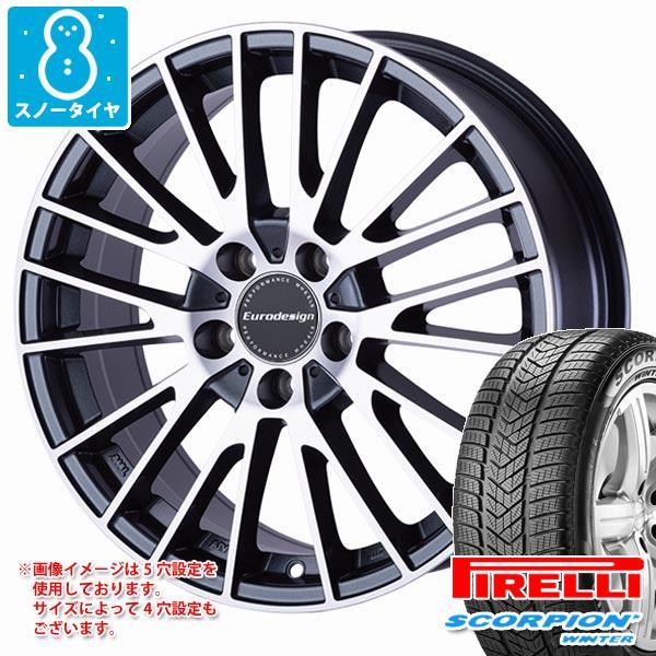 BMW F98 X4M用 スノータイヤ ピレリ スコーピオン ウィンター 255/50R19 107V XL ランフラット ★ BMW承認 ユーロデザイン カル