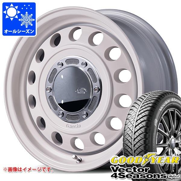 スズキ ハスラー用 オールシーズンタイヤ グッドイヤー ベクター 4シーズンズ ハイブリッド 165/70R14 81S ガルシア シスコ タイプ2 4.5-1