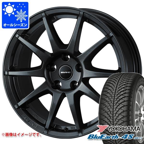 ジャガー Eペース DF系用 オールシーズンタイヤ ヨコハマ ブルーアース4S AW21 235/60R18 107W XL アーヴィン S02
