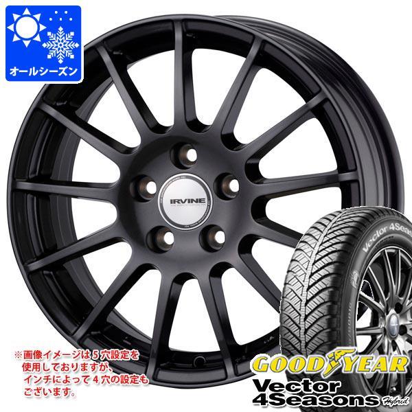 アウディ SQ2 GAD系用 オールシーズンタイヤ グッドイヤー ベクター 4シーズンズ ハイブリッド 215/55R17 94H アーヴィン F01