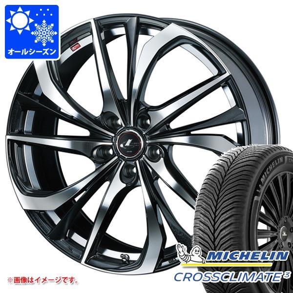 ニッサン ノート E13系用 オールシーズンタイヤ ミシュラン クロスクライメート3 195/60R16 93H XL レオニス TE 6.0-16