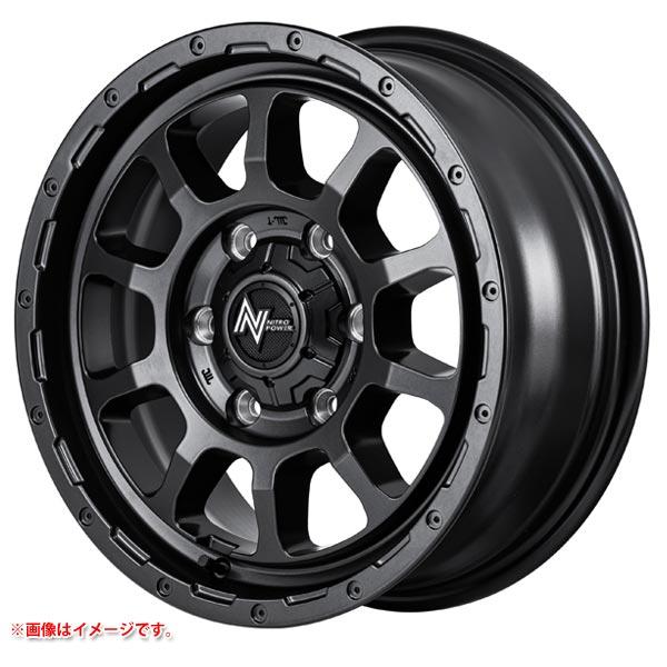 ナイトロパワー M10 パーシング バレルブラックエディション 6.5-16 ホイール1本 NITRO POWER M10 PERSHING BARREL BLACK EDITION ハイエース