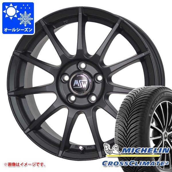 アウディ A1 8X系用 オールシーズンタイヤ ミシュラン クロスクライメート2 185/60R15 88V XL OZ MSW 85-2