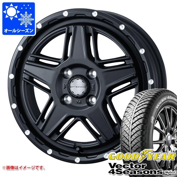 スズキ ハスラー用 オールシーズンタイヤ グッドイヤー ベクター 4シーズンズ ハイブリッド 165/70R14 81S マッドヴァンス07 4.5-14