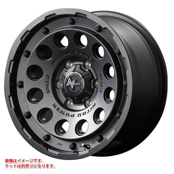 ナイトロパワー H12 ショットガン 6.0-15 ホイール1本 NITRO POWER H12 SHOTGUN ハイエース