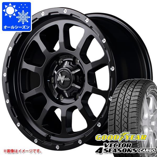 NV350キャラバン E26用 オールシーズンタイヤ グッドイヤー ベクター 4シーズンズ カーゴ 195/80R15 107/105N  ナイトロパワー M1