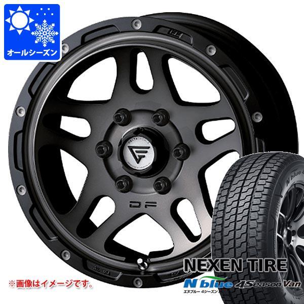 トヨタ ハイエース 200系用 オールシーズンタイヤ ネクセン エヌブルー 4シーズン バン 215/65R16 109/107T デルタフォース オーバーラン