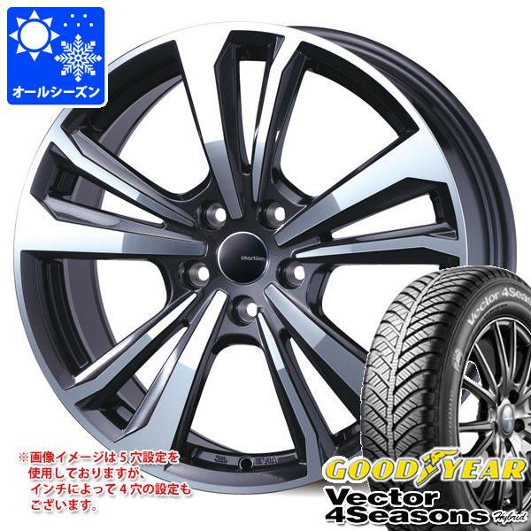 ルノー キャプチャー HJBH5H用 オールシーズンタイヤ グッドイヤー ベクター 4シーズンズ ハイブリッド 215/65R16 98H スマートライン 36