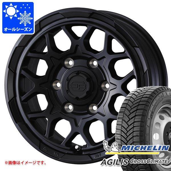 トヨタ ハイエース 200系用 オールシーズンタイヤ ミシュラン アジリスクロスクライメート 215/65R16C 109/107T スタットベルク2 6.5-