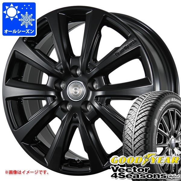 VW ポロ 6R系用 オールシーズンタイヤ グッドイヤー ベクター 4シーズンズ ハイブリッド 185/60R15 84H チームスパルコ ヴァローザ ver.