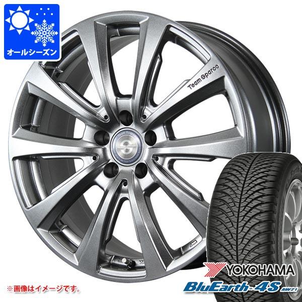 BMW F70 1シリーズ用 オールシーズンタイヤ ヨコハマ ブルーアース4S AW21 205/60R16 96H XL チームスパルコ ヴァローザ ver.