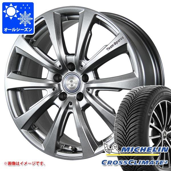 ボルボ XC60 UB/UD系用 オールシーズンタイヤ ミシュラン クロスクライメート2 235/55R19 105H XL VOL ボルボ承認 チームスパルコ