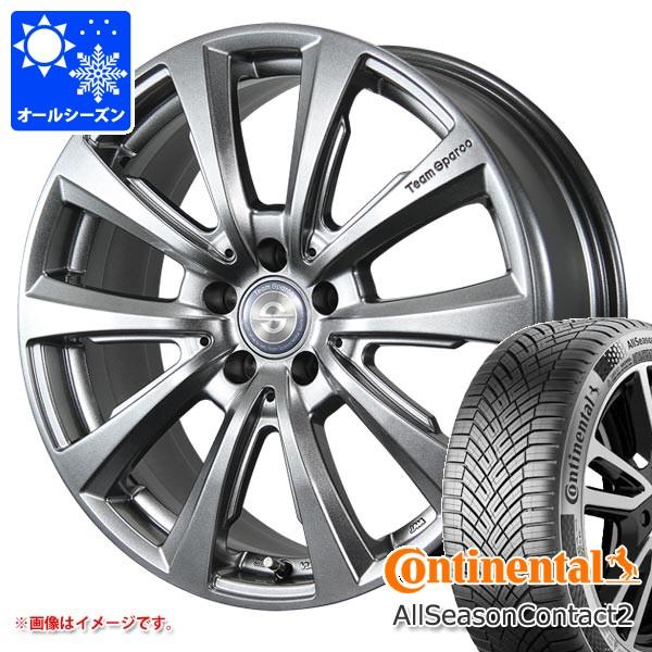 フィアット アバルト500e FA1系用 オールシーズンタイヤ コンチネンタル オールシーズンコンタクト2 205/45R17 88W XL チームスパルコ ヴ
