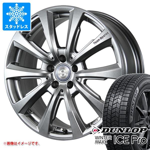 ルノー カジャー HEH5F用 スタッドレス ダンロップ ウインターマックス アイスプロ 215/60R17 96Q チームスパルコ ヴァローザ ver.02