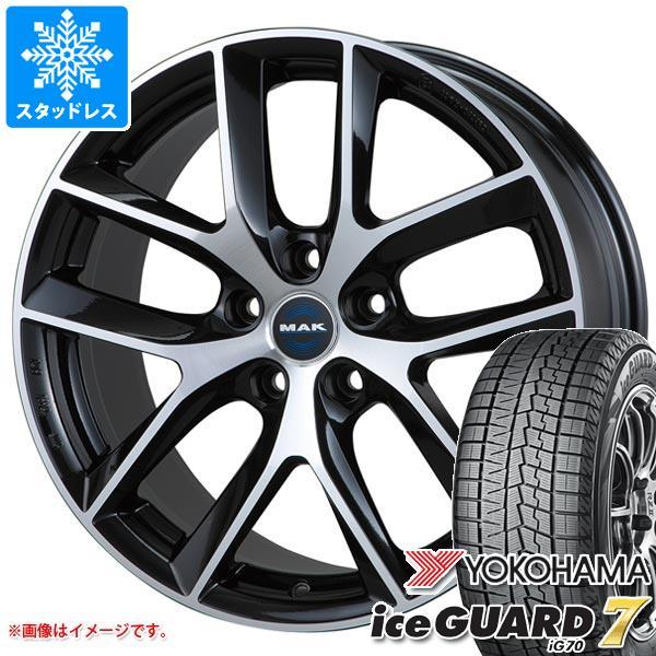 人気アイテムテスラ モデルS用 スタッドレス ヨコハマ アイスガードセブン iG70 245/45R19 102Q XL MAK ボルテージFF