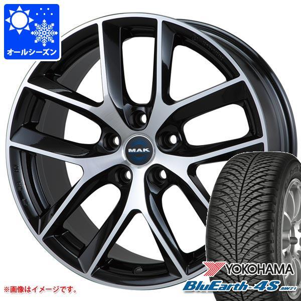 人気アイテムテスラ モデル3用 オールシーズンタイヤ ヨコハマ ブルーアース4S AW21 235/45R18 98Y XL MAK ボルテージFF