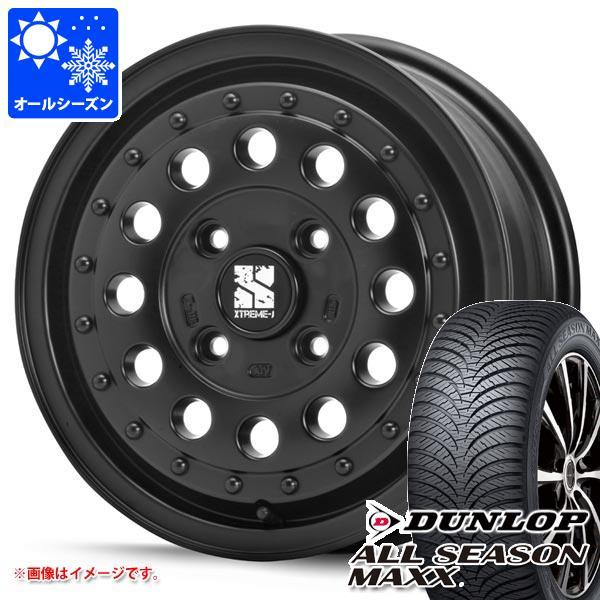 スズキ ハスラー用 オールシーズンタイヤ ダンロップ オールシーズンマックス AS1 165/70R14 81S MLJ エクストリームJ ラギッド 5.0-1