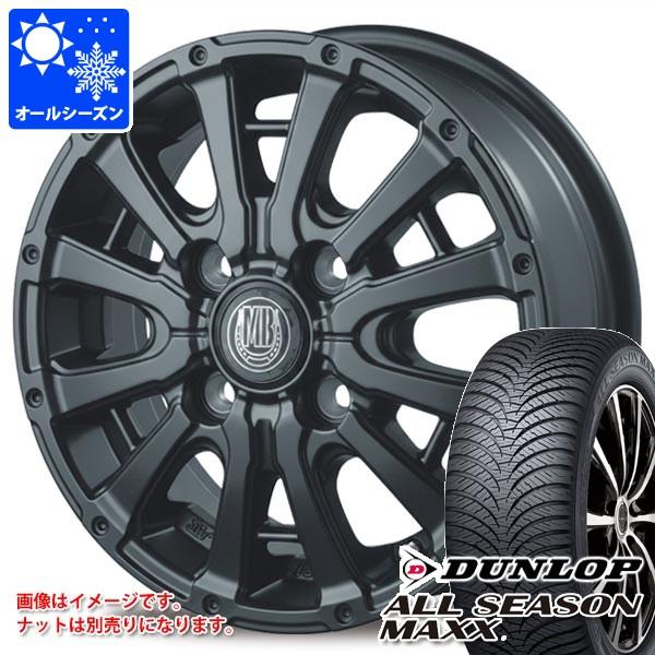 スズキ ハスラー用 オールシーズンタイヤ ダンロップ オールシーズンマックス AS1 165/70R14 81S インターミラノ マッドバーン XR-600S 