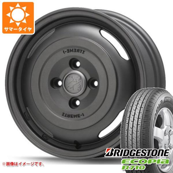 NV200バネット M20用 サマータイヤ ブリヂストン エコピア R710 175/80R14 99/98N (175R14 8PR相当) MLJ エクストリームJ ジャーニー 5.0-14