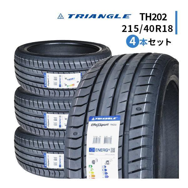 輸入サマータイヤ TRIANGLE TH202 215/40R18 4本セット TRIANGLE 215/40R18 4本セット 2025年製造 新品サマータイヤ TRIANGLE