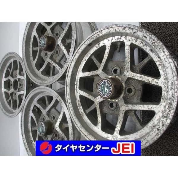当時物　14インチ　旧車ホイール　アルミホイール　ASAHI  ami 14インチ CARMAN ami ASAHI 5.5J+15 114.3 アサヒ 旧車 当時物 中古
