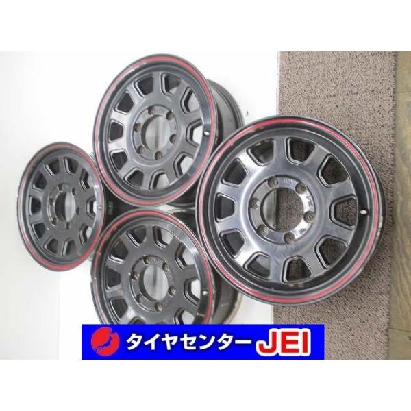 16インチ デイトナ 7J+37 139.7 ハイエース 中古アルミホイール