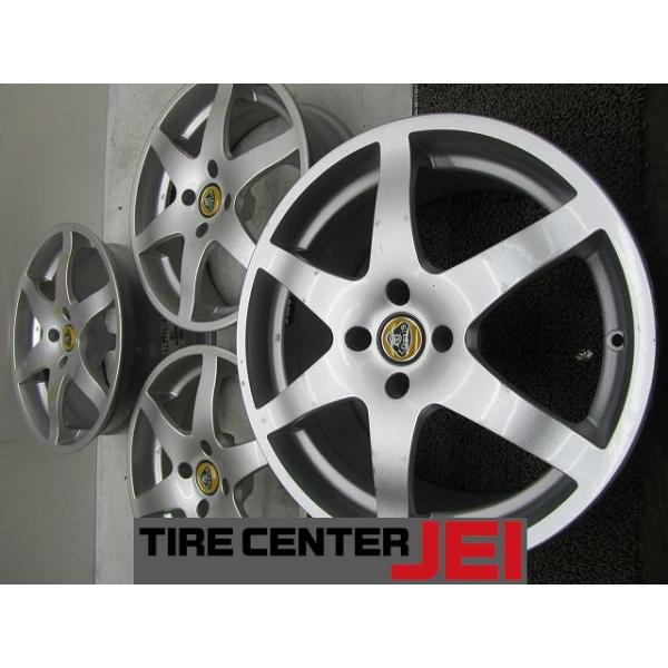 16インチ/17インチ ロータスエリーゼS2純正5.5J+31.5 7.5J+18 100 中古アルミホイール【4本セット】送料無料(A16-6020）