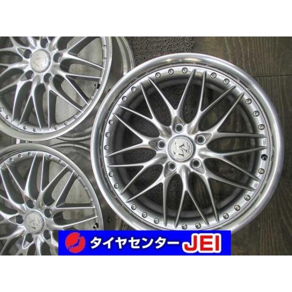 ABTわかる方へ アルミ定価20万 18inch pcd114.3 オフセット38 