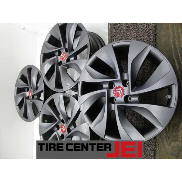18インチ シトロエン DS3 レーシング 7.5J+17 108 中古アルミホイール4本セット送料無料(A18-5847）