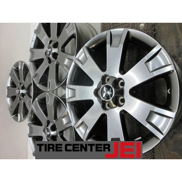 18インチ ミツビシ純正 7J+38 114.3 デリカD5 中古アルミホイール4本