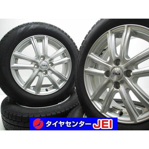 15インチ 8.5分山 175/65R15 5.5J+43 100 コンパクトカー 中古 