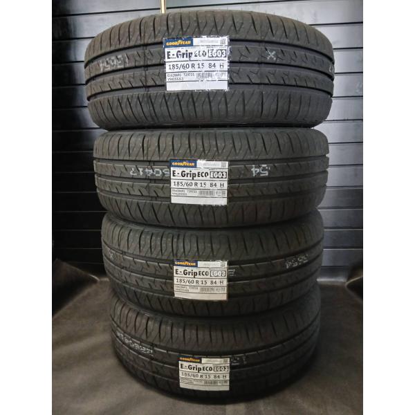 新商品 2026年製 グッドイヤー EfficientGrip ECO EG03 185/60R15 4本