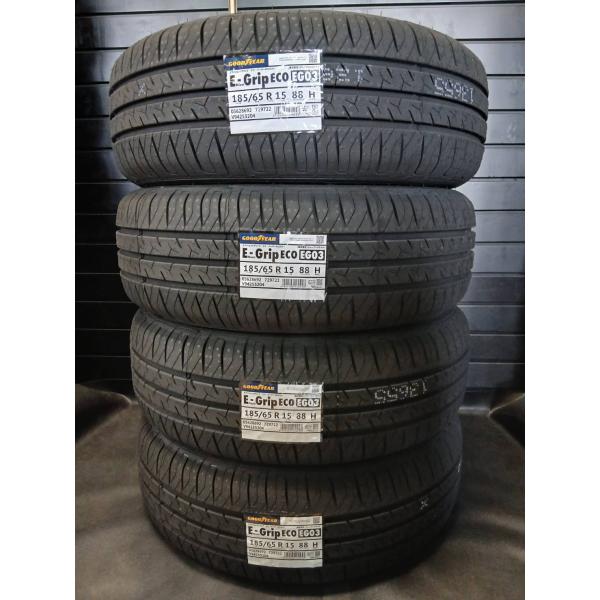 新商品 2026年製 グッドイヤー EfficientGrip ECO EG03 185/65R15 4本