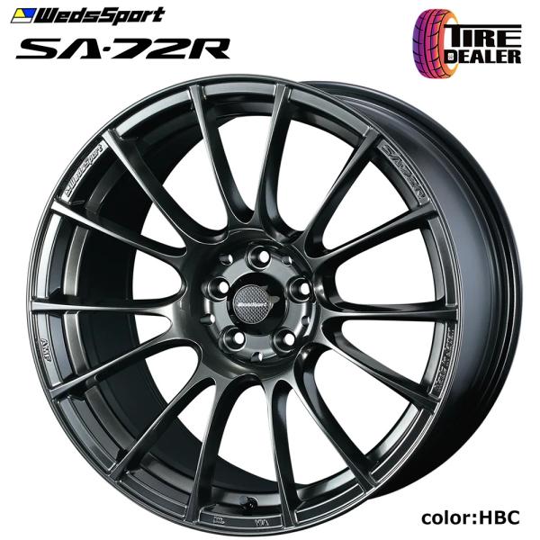 ウェッズスポーツ　sa-72r 18インチ WEDS ウェッズ スポーツ SA-72R 18インチ 9.5J P.C.D:100 5穴