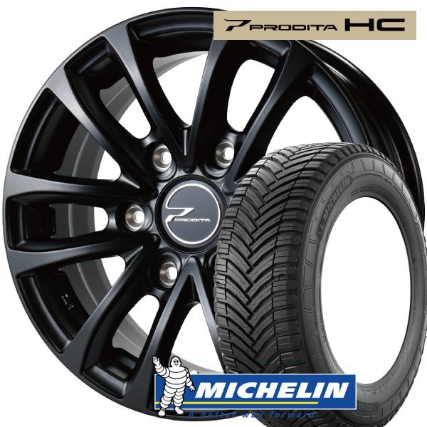 CROSSCLIMATE ハイエース等【耐荷重タイヤとマットブラック特注 CROSSCLIMATE ハイエース等【耐荷重タイヤとマットブラック特注