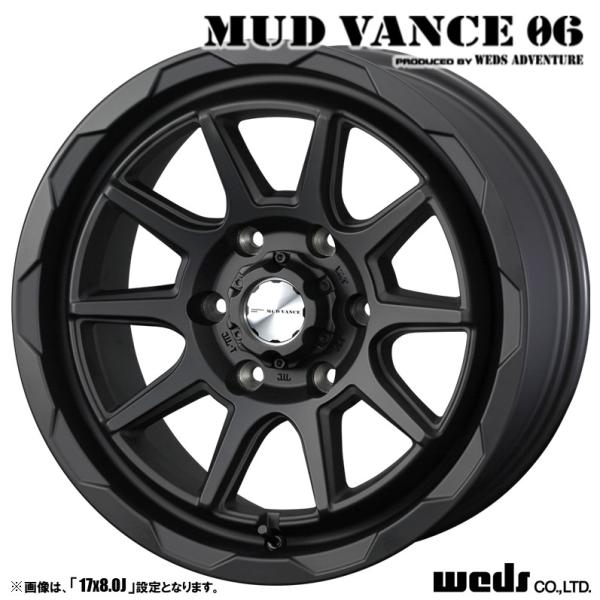 【6/20まで 最最終値下げ】fk wildpeak 265/70r17 + weds mud vance 17インチ 4本 tireichiba_4549522249598