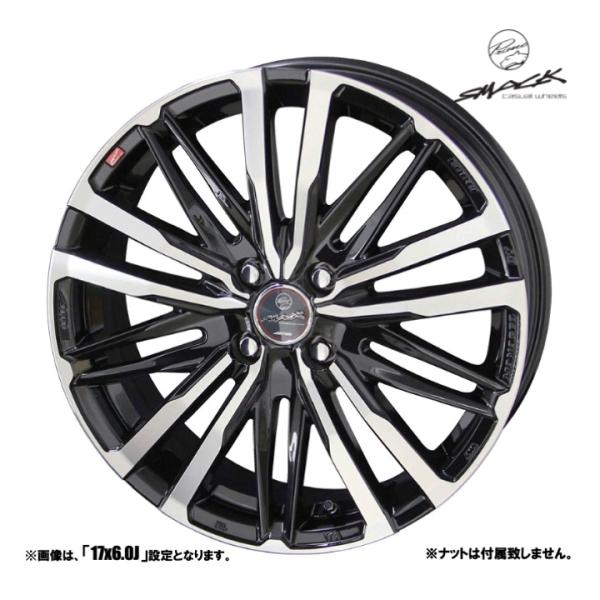 アルミホイール四本セット！！SMACKVI-R 17インチ　引き取り限定 tireichiba_4982716635232-4set
