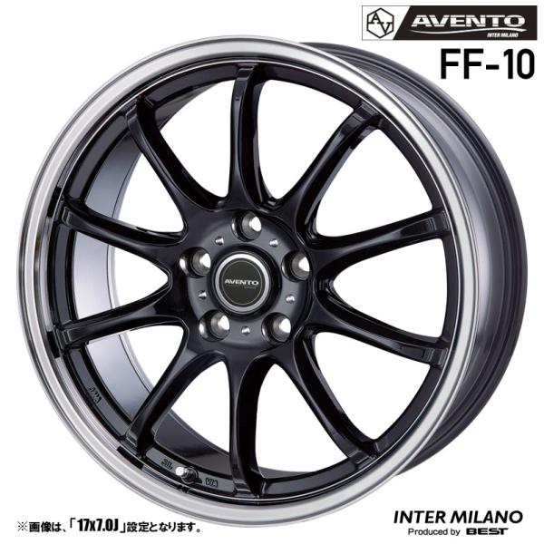 INTER MILANO（インターミラノ） ホイール4本セット AVENTO アヴェント