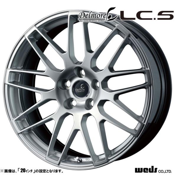 WEDS（ウェッズ） ホイール4本セット DELMORE デルモア LC.S 20インチ 