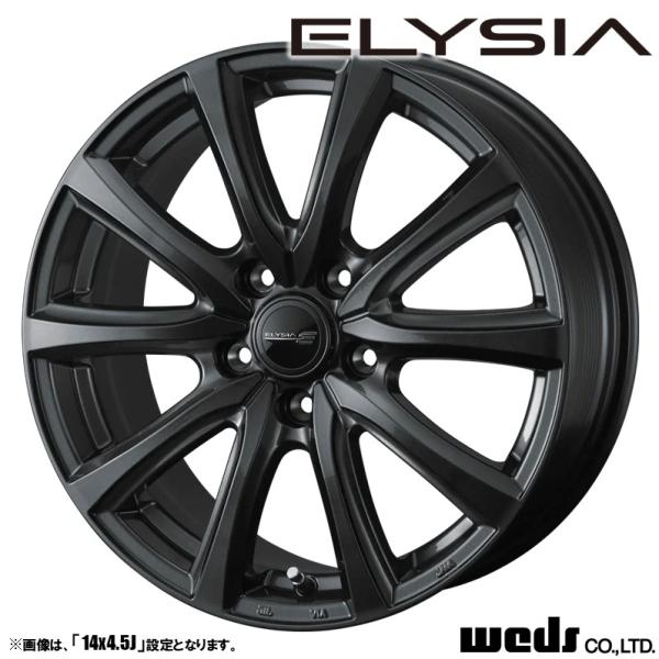 WEDS（ウェッズ） ホイール4本セット ELYSIA エリシア 15インチ リム幅