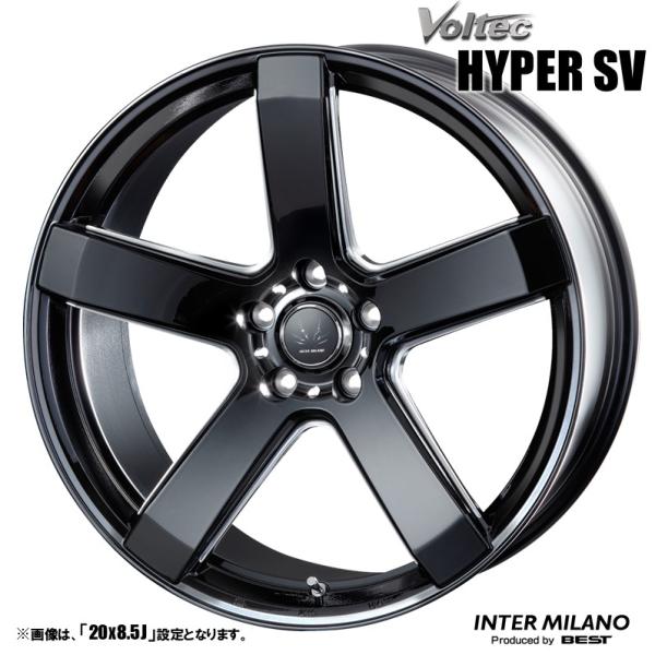 インターミラノ　VOLTEC 15インチ　軽四 4本セット VOLTEC ボルテック HYPER SV 20インチ リム幅8.5J