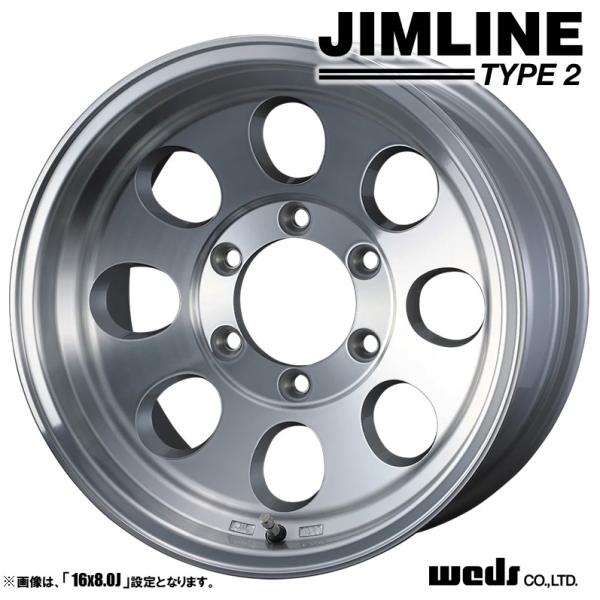 最終値下げ！ジムライン ホイール 16インチ 8J 極美品！ tireichiba_jimline-type2-