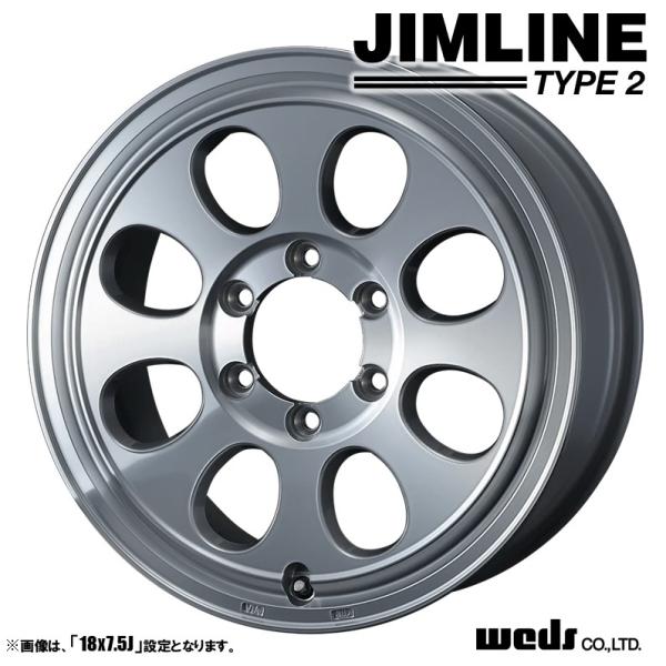 WEDS（ウェッズ） 4本セット JIMLINE ジムライン TYPE2 タイプ2 18