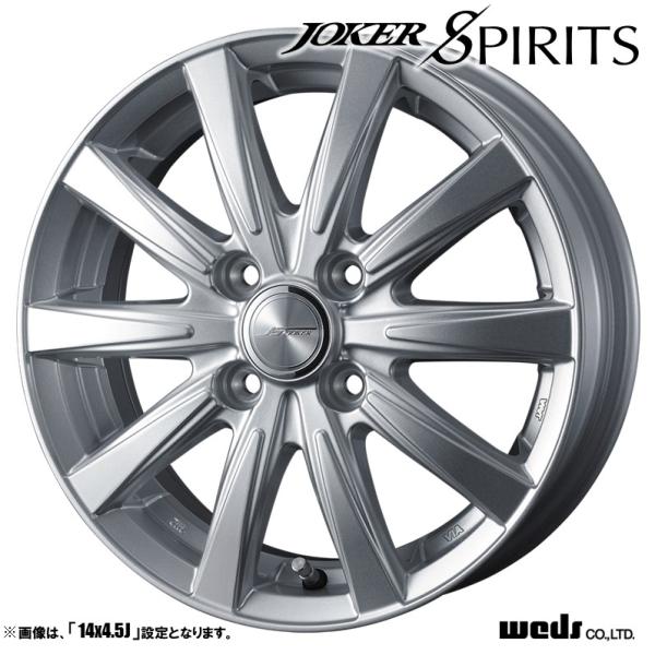 【24時間以内発送】ジョーカーズ　セット　大量　ホイル WEDS（ウェッズ） 4本セット JOKER SPIRITS ジョーカー スピリッツ 15