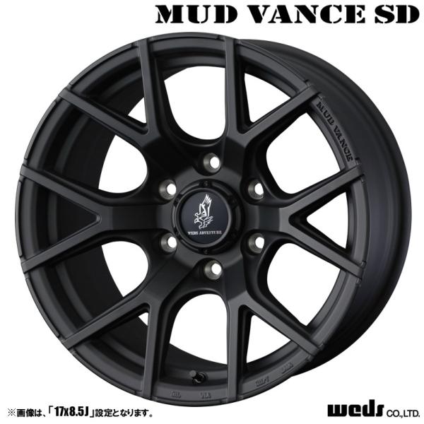 WEDS（ウェッズ） ホイール4本セット MUD VANCE SD マッドヴァンス 18