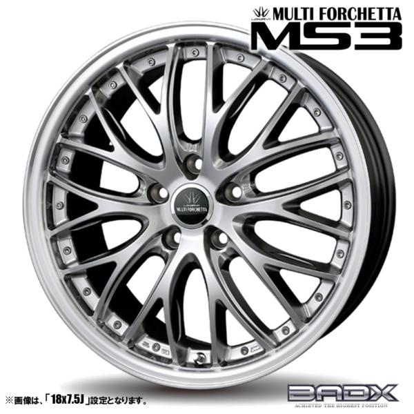 ロクサーニ 4本セット BADX バドックス MULTIFORCHETTA MS3 マルチ