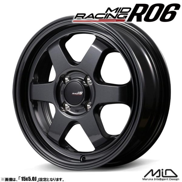 マルカサービス ホイール4本セット M.I.D MID RACING R06 エム