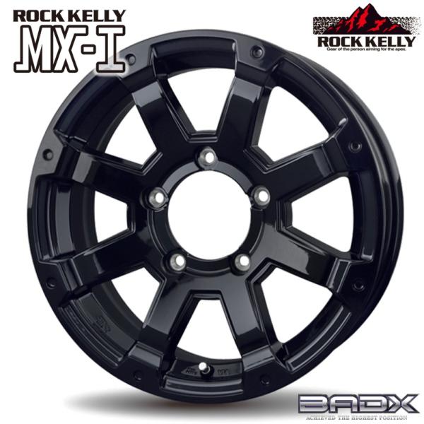 ロクサーニ ホイール4本セット BADX バドックス ROCK KELLY